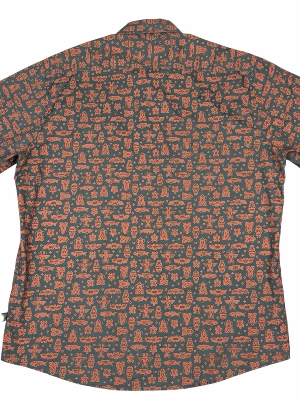 Howler Brothers - Tiki Creatures - H Bar Snapshirt - Sz. MEDIUM - Picture 3 of 4